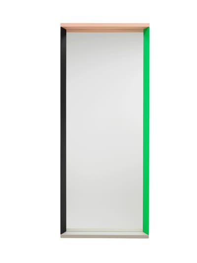 Vitra Colour Frame Spiegel Groot - groen/roze