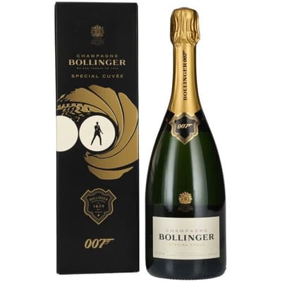 Bollinger Champagne SPECIAL CUVÉE 007 Limited Edition 12% Vol. 0,75l in geschenkverpakking