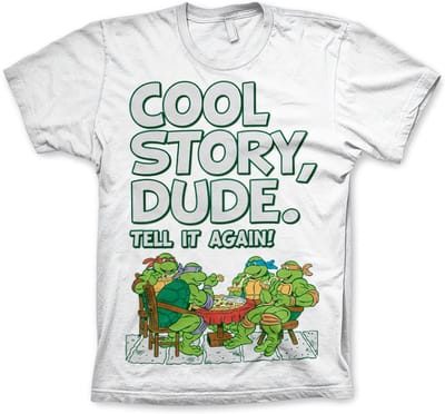 Teenage Mutant Ninja Turtles TMNT Cool Story Dude Big Tall T-shirt NIC-1-TMNT015-H55-9