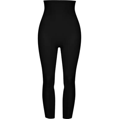 Sculpting High Waist Capri | Zwart