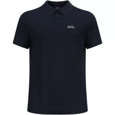 Odlo Essential Solid Korte Mouw Poloshirt Blauw M Man