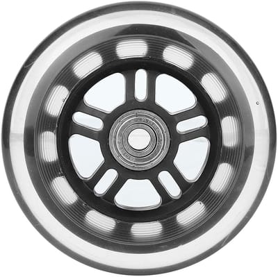 Dailygoods- Caster Wielen 4" - Zwenkwielen Set van 4 - PU Materiaal - ABEC-7 Lager 608ZZ - Voor Kleine Karren - Buitendiameter 100mm