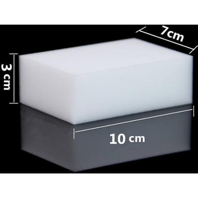 Éponge magique de nettoyage en mélamine blanche, 100x70x30mm, pour cuisine, bureau, salle de bains, outils de nettoyage 50PCS blanc