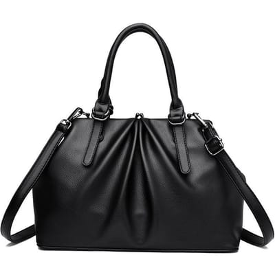 Sac pour femme Nouveau style coréen Sac pour femme Sac à main Grande capacité Polyvalent Simple Sac à bandoulière Sac bandoulière black