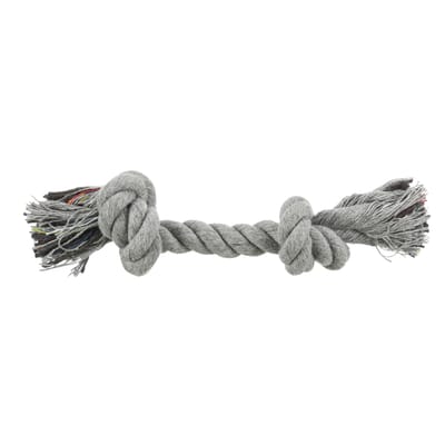 Kleurrijk Hondenspeelgoed Speeltouw met 15cm en 2 knopen Puppyspeelgoed