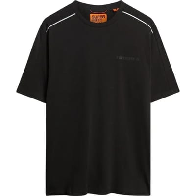 Superdry - Tech T-shirt met relaxte pasvorm en logo - Heren - T-shirts