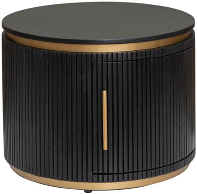 Tower living Rivello Coffeetable with storage 1 dr. - dia 60x50
