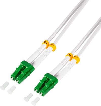 LogiLink FC0LC02 InfiniBand en Glasvezelkabel 2 m 2x LC Wit
