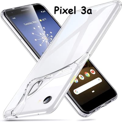 Hoesje geschikt voor Google Pixel 3a Hoesje siliconen - Pixel 3a Hoesje Dun TPU Transparant
