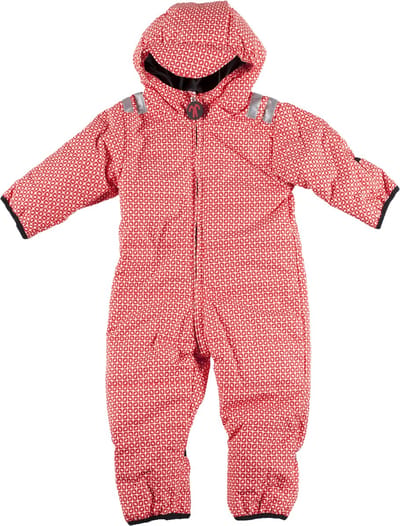Ducksday - winterpak voor baby - unisex - Funky RED – 62 – newborn - kadoo