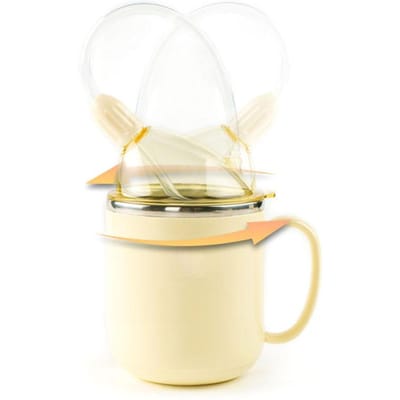 Bouteille d'eau d'allaitement multifonctionnelle anti-fuite isolée à paille pour alimentation liquide pour personnes alitées
