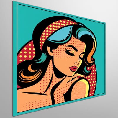 Kunstprint | Wanddecoratie | Dibond | 60 × 60 cm