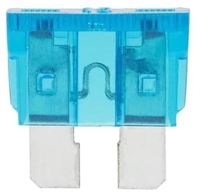 10x Steekzekering 15A – 32 Volt – Blauw – 233007 – Elektrawebshop