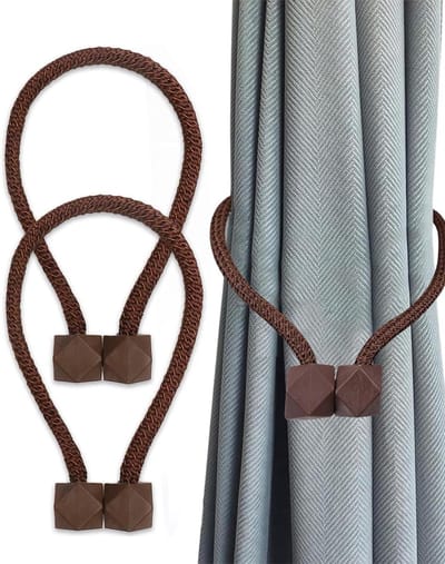 2 stuks magnetische gordijnhouders, magneten voor gordijnen, magnetische gordijnhouders, embrasses, gordijnhouders - ShopVlot