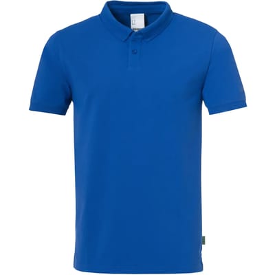 Uhlsport Essential Prime Polo Kinderen - Royal / Wit | Maat: 140