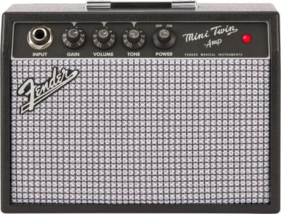Fender Mini '65 Twin-Amp - Gitaarversterker - zwart