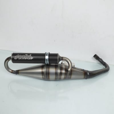 polini uitlaatdemper voor scooter piaggio 50 zip 2t 2000 tot 2012 200.0407 / scooter team 4 nieuw