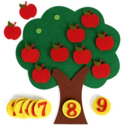 Boerderijdieren Vilt Verhaalbord Set Verhalen Vertellen Vroeg Leren Interactieve Speelset Wandhanger Puzzel Speelgoed Voor Peuters Cadeaus