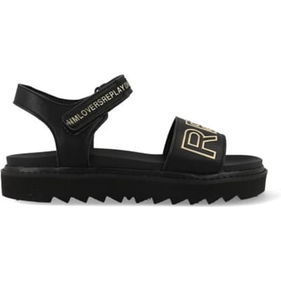 Replay Sandalen JT420008S-0168 Zwart / Goud-30