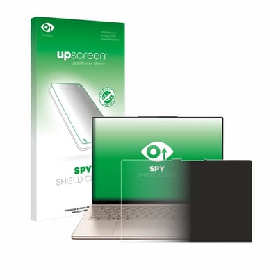upscreen - privacy screenprotector voor Lenovo Yoga Slim 9 14" 16:10 - Folie Beschermfolie Blauwlichtfilter