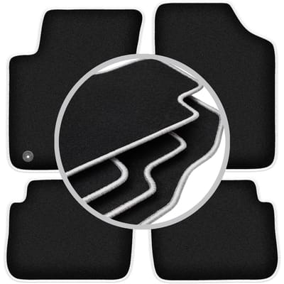 CARLUX-SILVER automatten voor: Hyundai i10 hatchback (2007-2013)