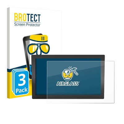 Screenprotector 3 Stuks voor WAGO Web Panel 400 762-3405 Beschermglas transparant