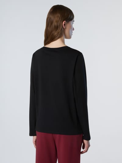 North Sails T-shirt met lange mouwen Met verhoogd logo