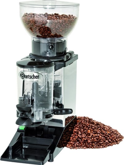 Koffiemolen model Tauro |RVS | 16.5(b) x 39(d) x 51(h) cm