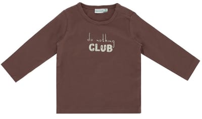 Babylook T-Shirt Do Nothing - Maat 50 - Deep Taupe
