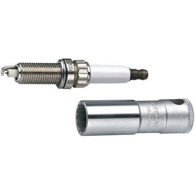 Gedore D 55 1793586 Vierkant massief 10 mm (3/8 inch) Bougiesleutelinzet Houderfunctie 14 mm 3/8 14 mm 3/8 (10 mm)
