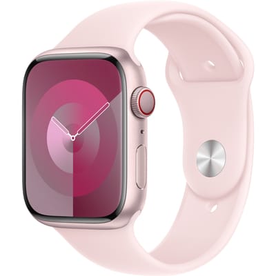 Sport Band voor de Apple Watch | 44/45/46/49 mm - Maat M/L - Light Pink