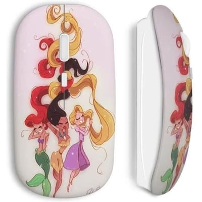 Draadloze muis Ariel Pocahontas Rapunzel Princess