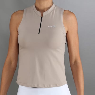 Endless Glam Tanktop Dames-beige