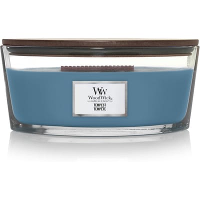 WoodWick Heartwick Flame Ellipse Geurkaars - Tempest - 50 branduren