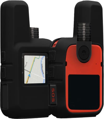 kwmobile Hoesje geschikt voor Garmin inReach Mini 2 - Beschermhoes voor handheld GPS - Back cover in zwart