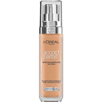 L’Oréal Paris - Accord Parfait Foundation - 7D/W - Natuurlijk Dekkende Foundation met Hyaluronzuur en SPF 16 - 30 ml