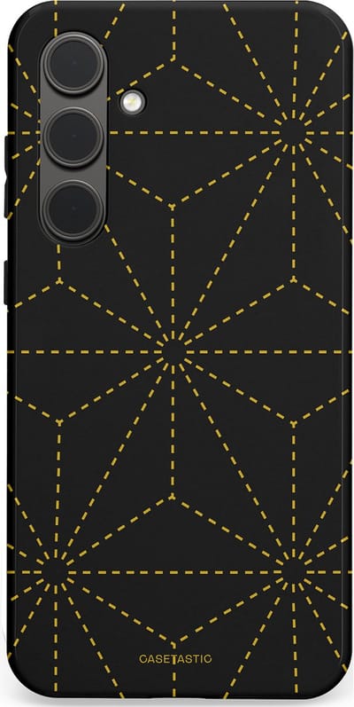 Casetastic Hoesje Geschikt voor Samsung S24 Plus - Stijlvolle Beschermende Duo-layer Case - Vouwlijn