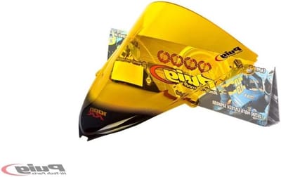 Windscherm Motor - Voorruit Deflector - Motorrijden Beschermen - Slagvast Acryl - 39 x 37 x 16 cm - Goud