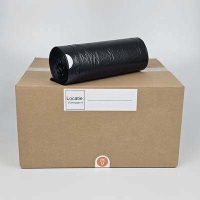 Papstar 20x stuks afvalzakken/vuilniszakken - 120 liter - extra stevig - containerzakken