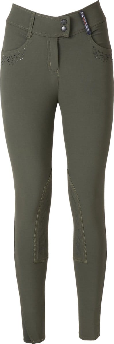 PK International Sportswear - Breeches - Liberty Knee Grip - Forest Night - S