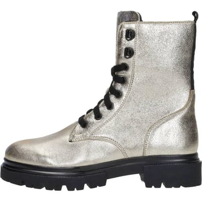 SUB55 Veterschoen hoog Veterschoen hoog - Goudkleur - Maat 36