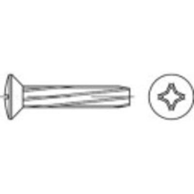 TOOLCRAFT 141834 Tapschroeven M5 10 mm Kruiskop Phillips DIN 7516 Staal Galvanisch verzinkt 1000 stuk(s)