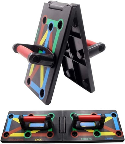 SNJY® Push Up Bord - Parallettes - Calisthenics - 20L x 64B x 2H cm - Zwart