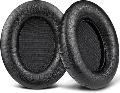 Vervangende Oorkussens voor Sennheiser HD 300 Pro en HMD 300 Pro Hoofdtelefoons, Zacht Geheugenfoam en Geluiddempende Kunstlederen Earpads