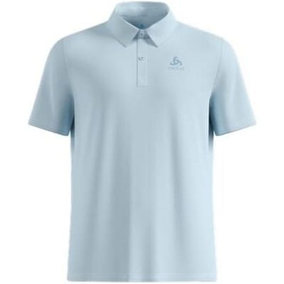 Odlo Cardada Korte Mouw Poloshirt Blauw M Man