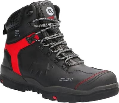 Bata Mammoet Industrials Anchor S3 HG - Zwart/Rood (XW) - 39
