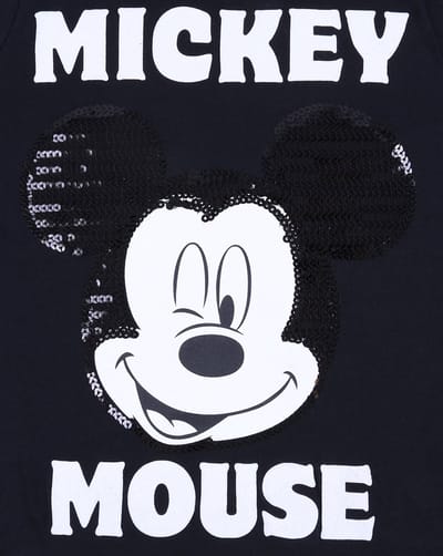 Zwarte en moerbei Mickey Mouse pyjama DISNEY