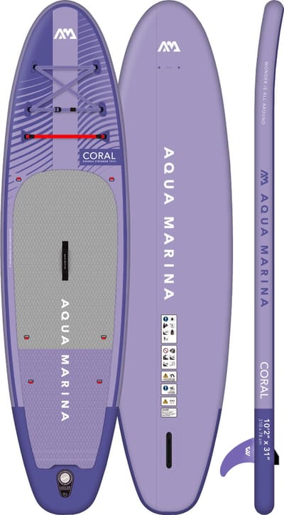 Aqua Marina Coral Paars SUP - 310 cm