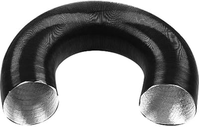 Aluminiumfolie Luchtinlaatbuis 42/60/75 mm voor Auto Verwarmingssystemen