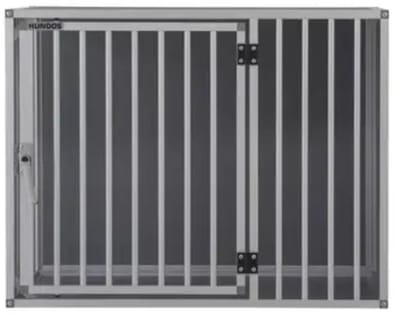 Hondenbench Extreme - Hondenhok - Kennel voor Hond - Stevige kwaliteit Aluminium - Model DL - Maat M - Deur Links - 91 x 60 x 71 cm